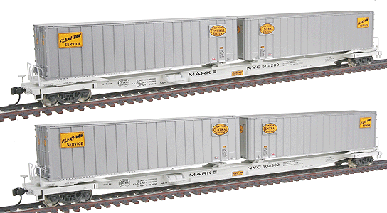  New York Central #1 with Trailers -

 