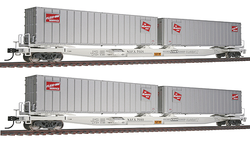  Milwaukee Road with Trailers 2-Pack

 