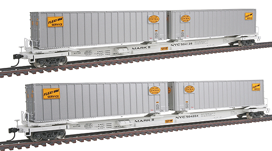 New York Central #2 with Trailers -