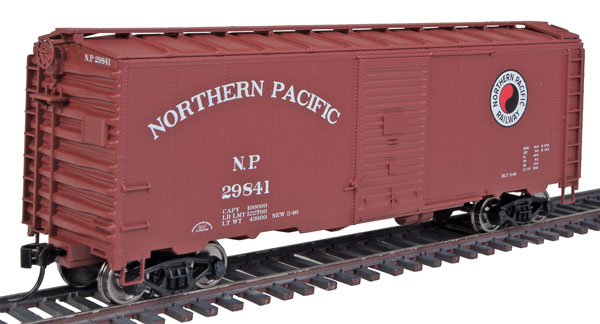  Northern Pacific (Boxcar Red, Monad Logo)
 