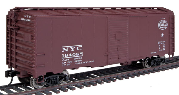  New York Central (Boxcar Red, System Logo)

 