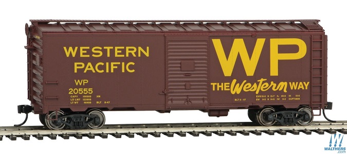  Western Pacific� (Boxcar Red, yellow,

 