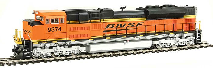  BNSF Railway (H3; orange, black, yellow;
High Headlight) - ESU(R) Sound & DCC

 