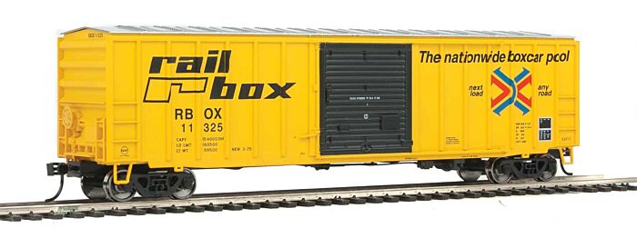  Railbox 50' Exterior Post Box Car

 