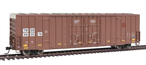  60' High Cube Plate F Boxcar - TBOX
 
