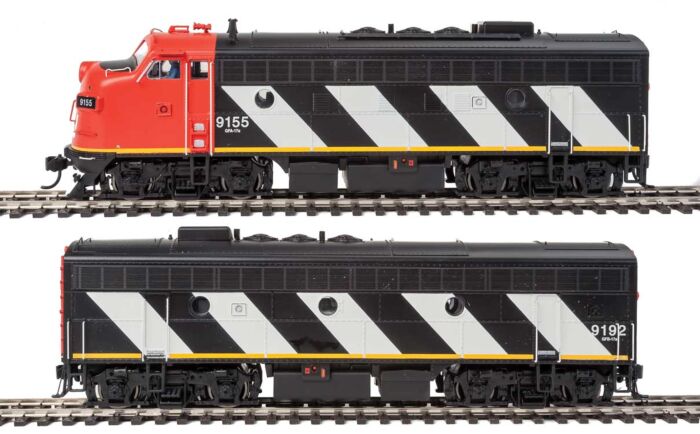 EMD F7A-B Set - Tsunami(R) Sound & DCC
- Canadian National (red-orange, black, white)