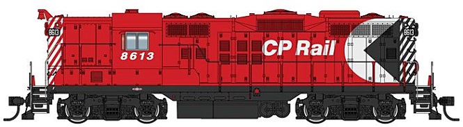  EMD GP7 - LokSound Select Sound and
DCC -- CP Rail  (Action Red, white, black; Multimark Logo)
 