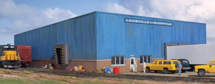  Lakeville Modern-Style Warehouse - Kit 