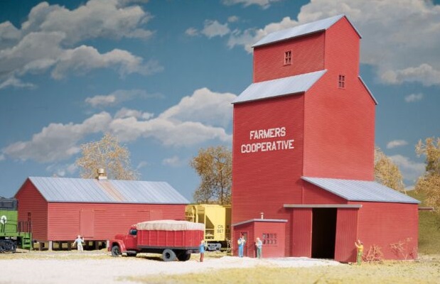  Farmers Cooperative Rural Grain Elevator - Kit 