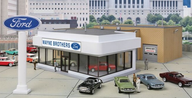  Wayne Bros. Ford Dealership - - Kit 