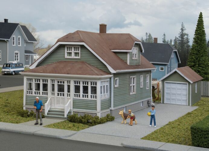 Updated American Bungalow with Single-Car Garage - Kit