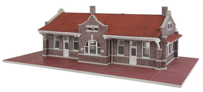  Brick Mission-Style Santa Fe Depot - Kit 