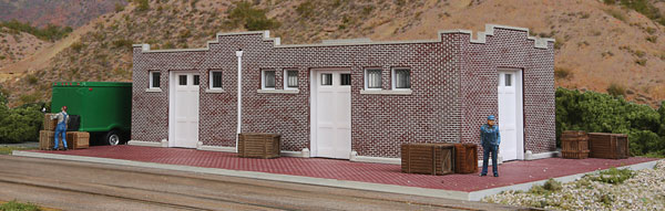  Brick Mission-Style Santa Fe Freight House - Kit 