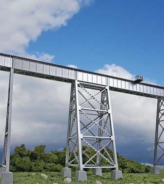  Steel Railroad Bridge Tower - Kit 